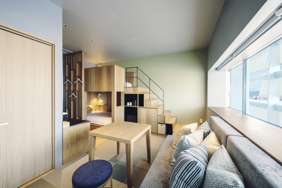 だんだんルーム(3名定員/29.6㎡)