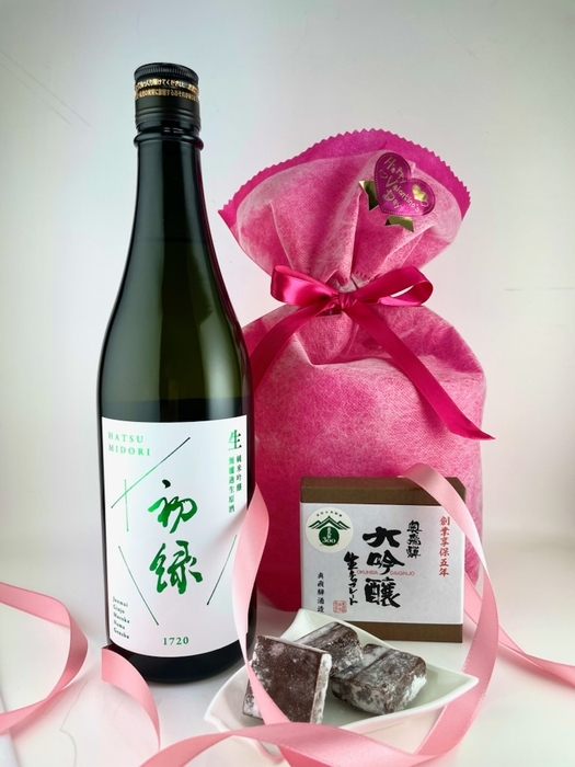 フルーティー初緑&大吟醸生チョコレート