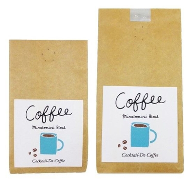 カフェコクテル堂（3F） オリジナルみなとみらいブレンド （100g 袋、200ｇ袋）