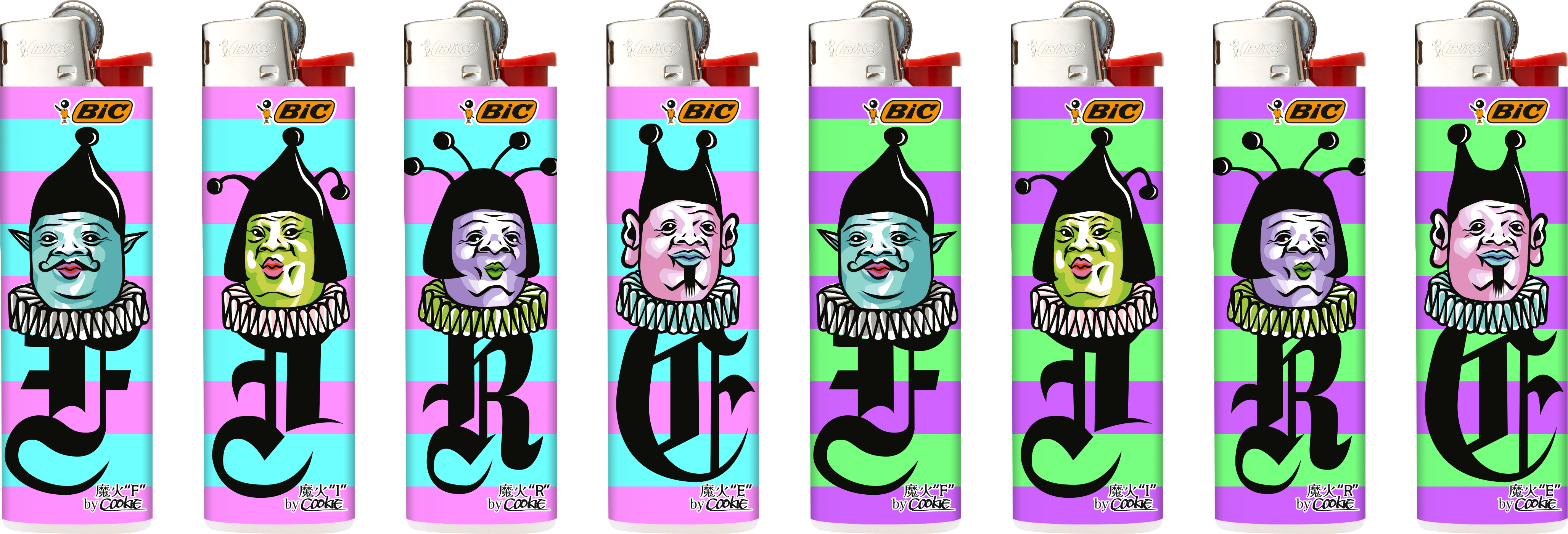 1,800回も着火！“ずっと使えて、ビックり！”なコラボシリーズ第3弾！野性爆弾くっきー！「魔火(マビ)ライター」 新発売！