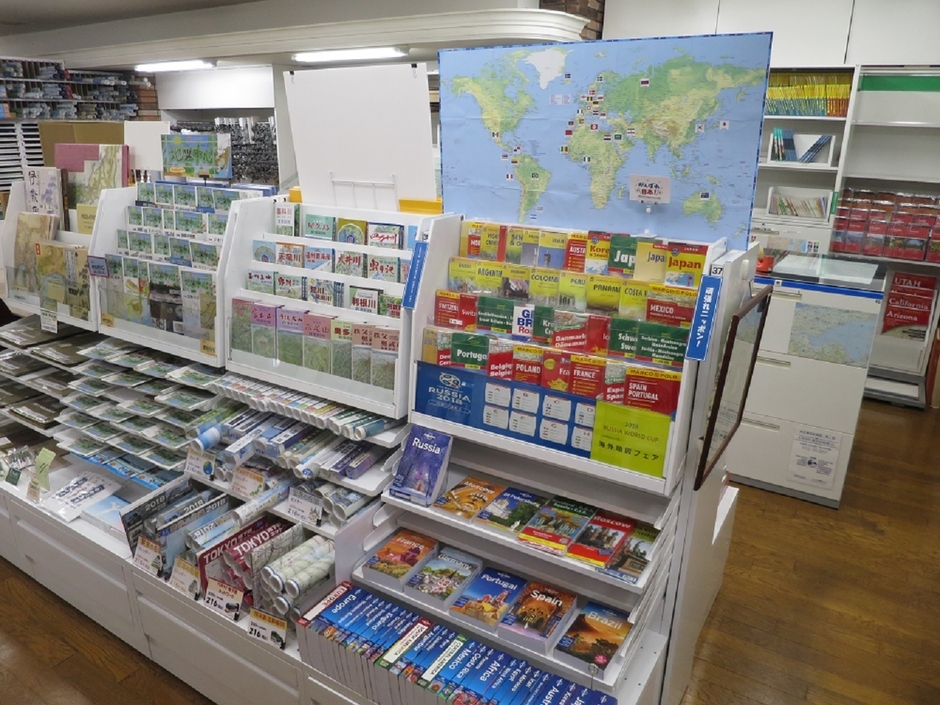 2018W杯参加国の地図コーナー