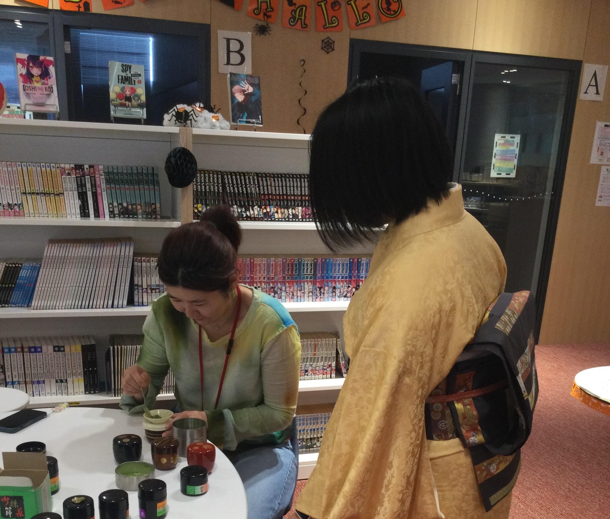 グローバルプラザのネイティブ講師も体験