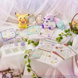 人気のポケモン「ガラルポニータ」が一番くじに初登場！ 「遊園地」テーマのアートを使用した オトナかわいい雑貨など全7等級