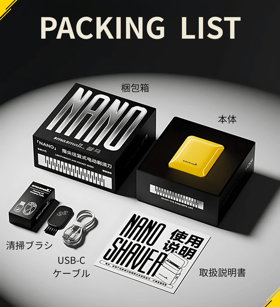 パッキングリスト