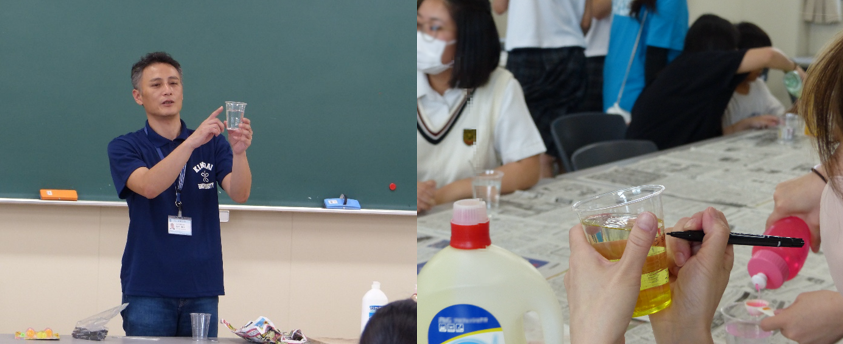 近畿大学九州短期大学が猪位金学園で出張講義を実施 大学教員による授業で、中学生が自己の将来を考える機会に