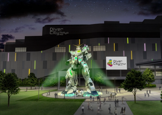 今年は3月まで期間延長！日没後の観光スポットに　 2026年1月30日(金)全国劇場公開 『機動戦士ガンダム 閃光のハサウェイ キルケーの魔女』を テーマにデザイン　 実物大ユニコーンガンダム立像冬季限定25-26Ver. ライトアップ実施　 2025年11月23日(日)～2026年3月6日(金)