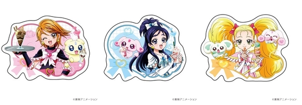 ダイカットスマホステッカー(全3種) 　各495円(税込)