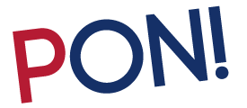 「PON!」ロゴ