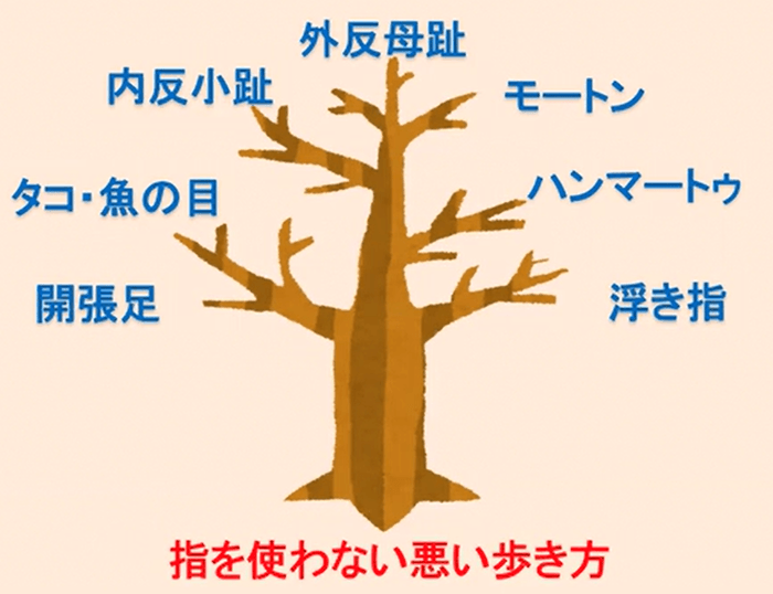 当協会のメソッドによる改善症状