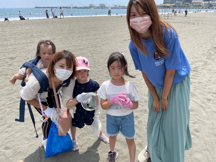 海の宝物マイクロプラスチック集め♪