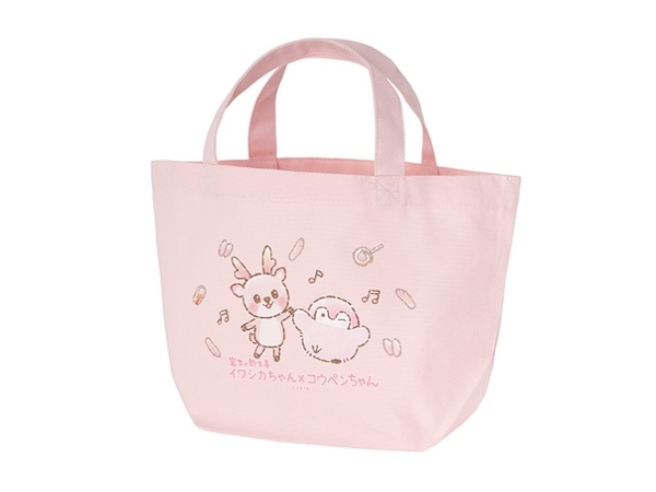 イワシカちゃん×コウペンちゃん ランチサイズトートバッグ
