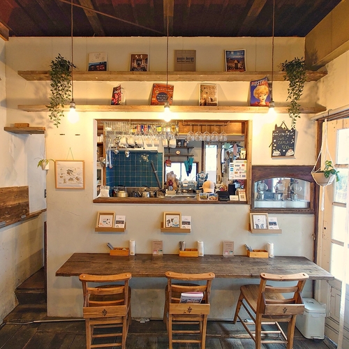 カフェ店内の様子