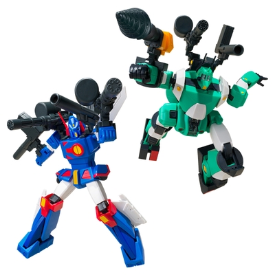 SMP[SHOKUGAN MODELING PROJECT] 戦闘メカ ザブングル ザブングル＆ウォーカーギャリアセット(イメージ)