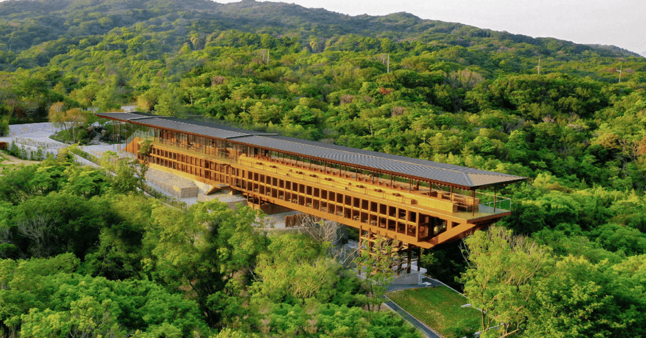 ▲360°大自然に囲まれた禅リトリート施設「禅坊 靖寧」