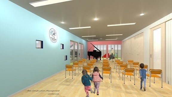 新園舎多目的ホールイメージ