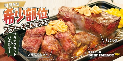 希少部位ステーキコンボフェア