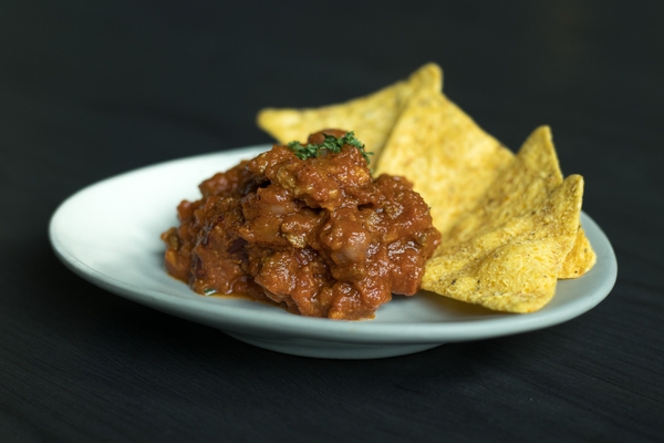 仔羊肉とひよこ豆のスパイシーなチリコンカン