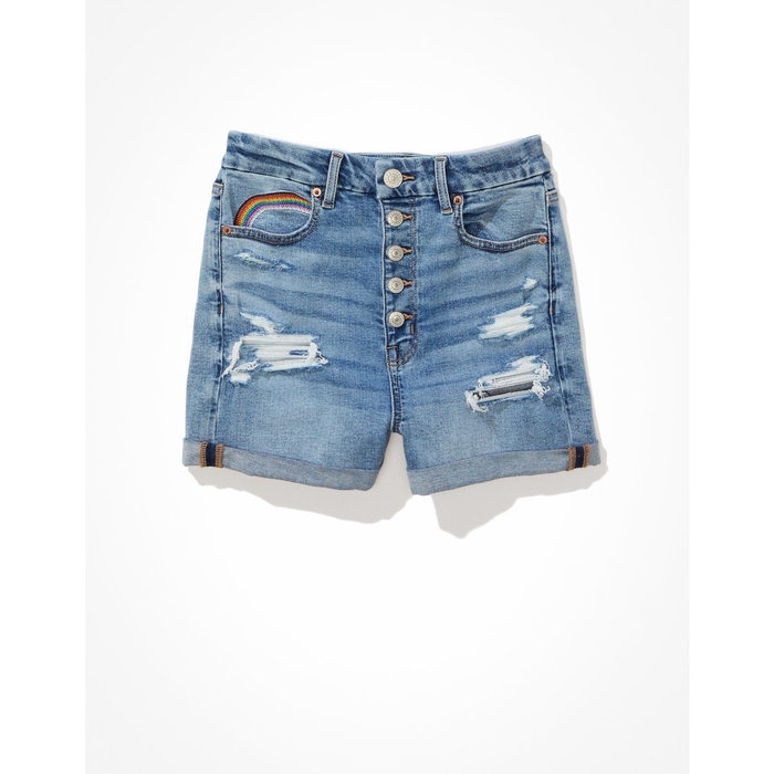 AE プライド カーヴィハイウェスト デニムショーツ 7,900円