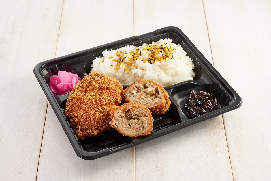 選べるWメンチ弁当(税込650円)