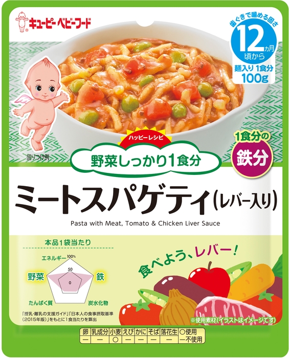 「ハッピーレシピ ミートスパゲティ(レバー入り)」