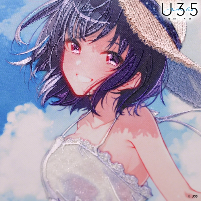 刺しゅうアート「夏の日」