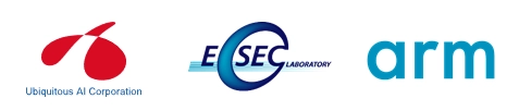 株式会社ユビキタスAIコーポレーション 株式会社 ECSEC Laboratory アーム株式会社