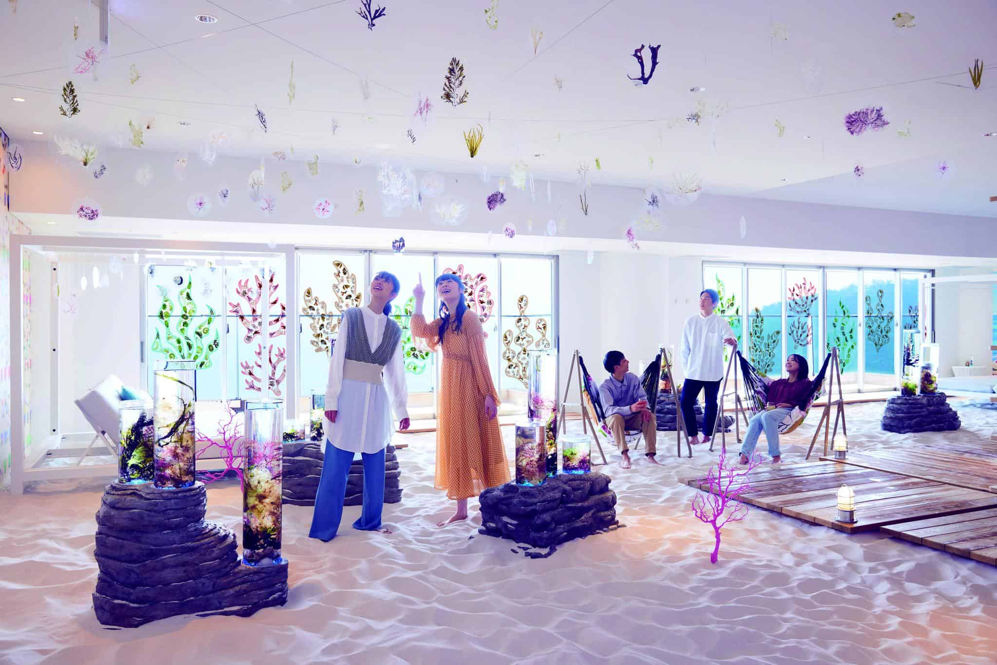 【リゾナーレ熱海】海の中でのお花見気分!色鮮やかで美しい海藻を通して 春を感じるイベント「海の花咲くリゾナーレ」開催 ~海藻を使った春らしいドリンクやフレームブーケ作りが新登場~ 期間:2023年3月11日~5月31日