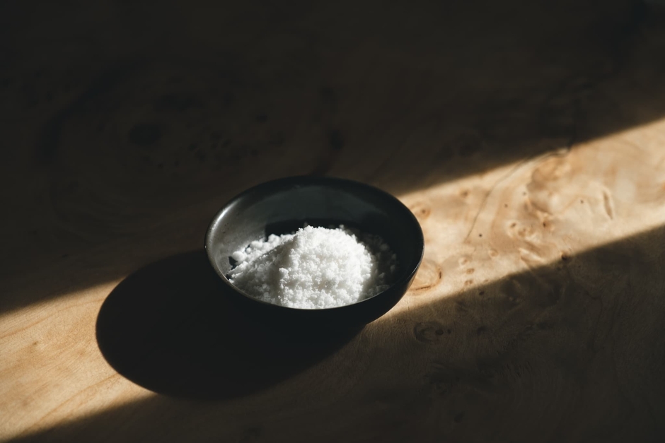 皆生の海から汲み上げた自家製塩