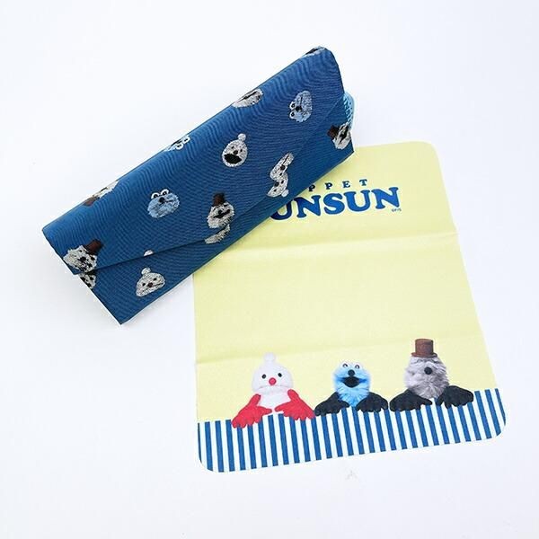 ジャガード織の生地とシックなブルーが大人っぽい、パペットスンスンのアイテム特集！高級感があり、お仕事にも持っていける！