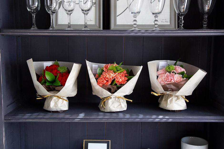 水換え不要でそのまま飾れる花束