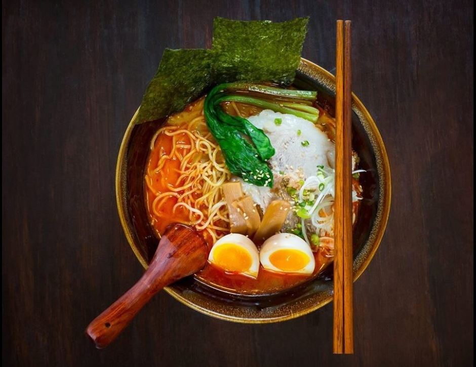 「Extra Spicy Noodle」(激辛ラーメン)