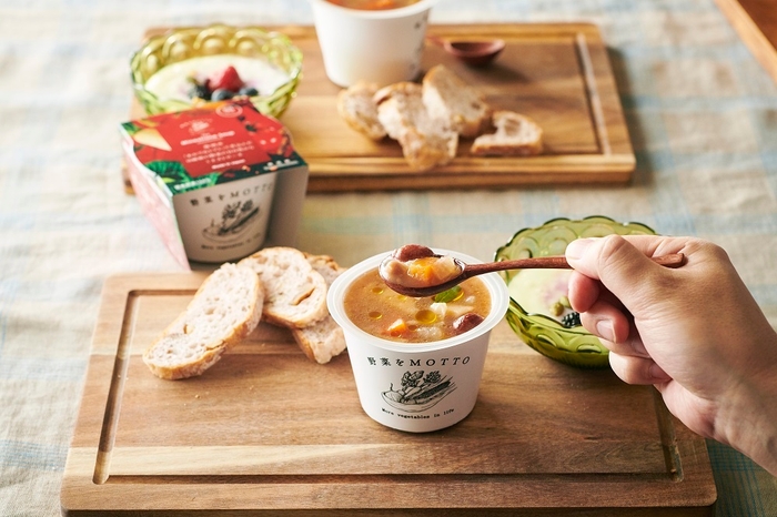 野菜をMOTTO スープ