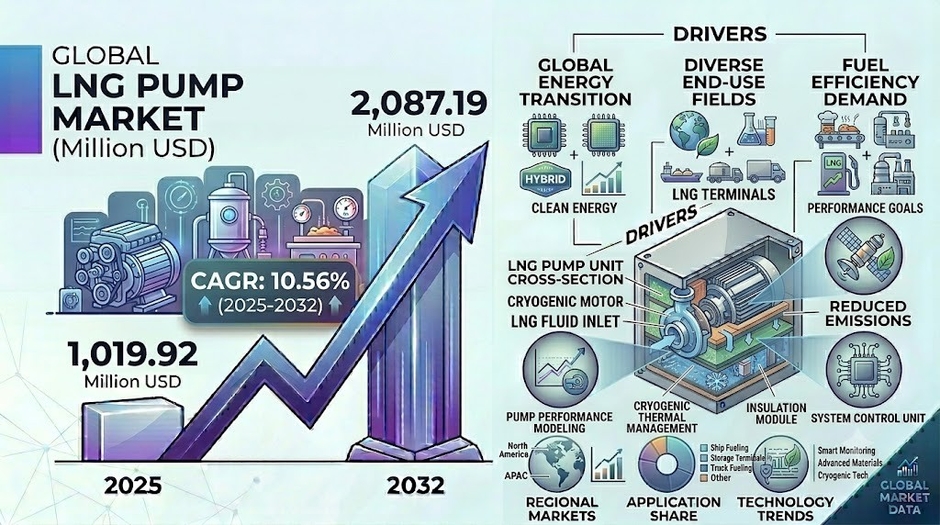 LNGポンプ市場規模(百万米ドル)2025-2032年