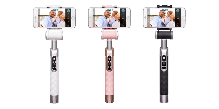 miggo PICTAR SMART STICK〔ピクタースマートスティック〕　カラー：左からSmoky White、Millenial Pink、Black silver