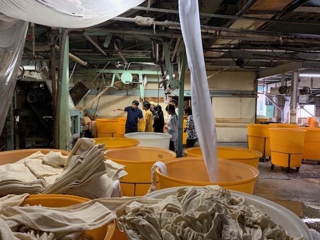 泉州タオル製造工程見学7