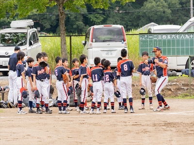 代表小野が指導している様子