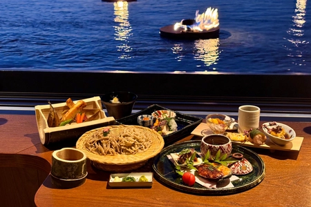 モダン蕎麦割烹「Oh-SOBAR」桜満開の淡路島旬食材 淡路島の春を愛でる『桜香る淡路島会席』 4月1日より提供