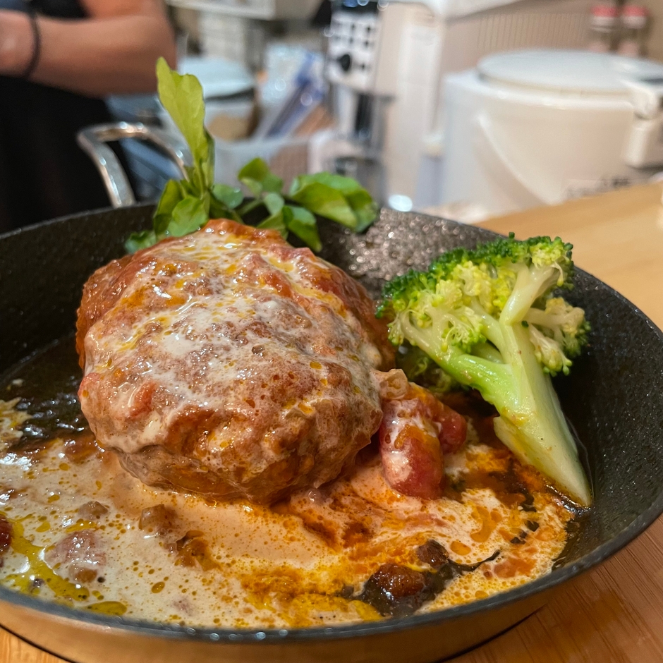 家庭のハンバーグ