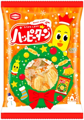 108g ハッピーターン(クリスマスデザインパッケージ)