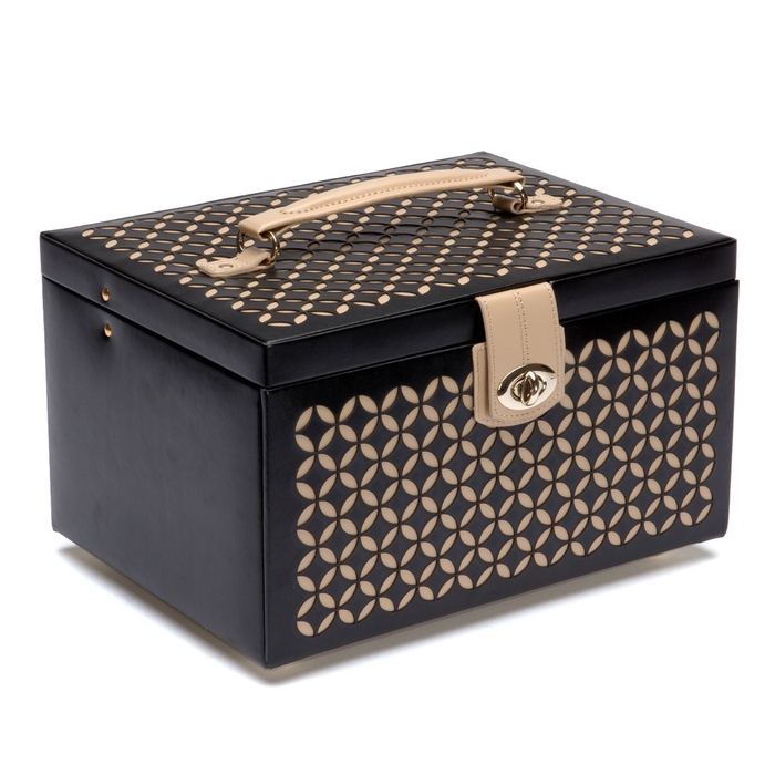 CHLOE SMALL JEWELRY BOX BLACK