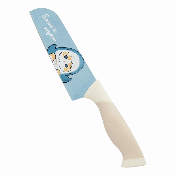 mofusand三徳包丁 サメにゃん(表側)