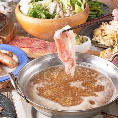 絶品旨鍋・塩麹しゃぶしゃぶ