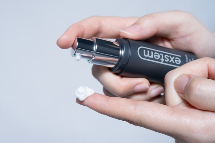 プッシュ容器で使用量がわかりやすく