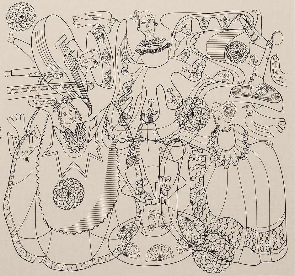 「Aiken Drum」コラボファブリック