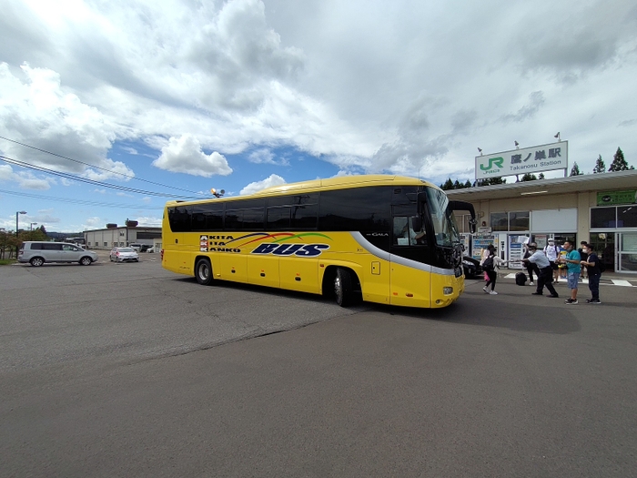 鷹ノ巣駅代行バス2