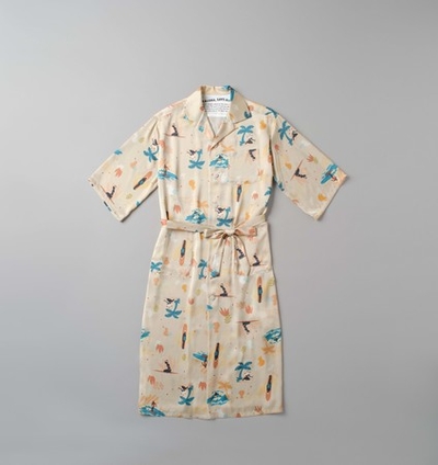 アロハシャツ ガウン(ジャック・ソレンデザイン)