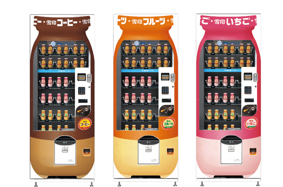 ラッピング自販機