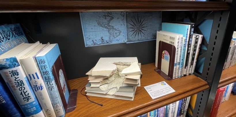 昨年の「図書とアート展」の様子