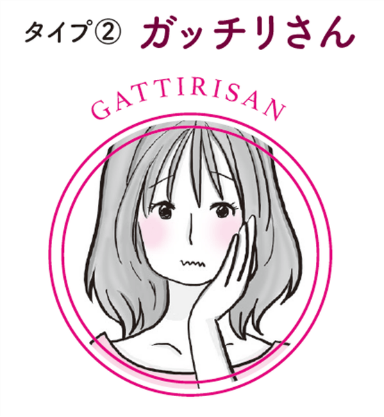 タイプ②ガッチリさん