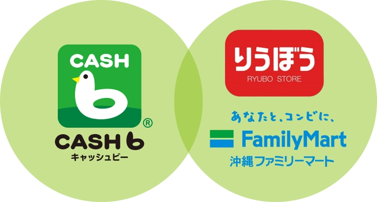 先着10万名様限定！アプリ『CASHb』とコラボして リウボウストアと沖縄ファミマで、キャッシュバック実施